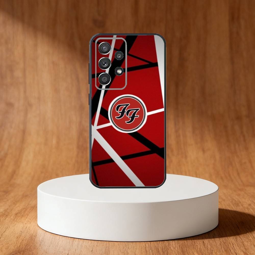 Foo F-Fighters band Phone Case For Samsung S25,S24,S21,S22,S23,S30,Ultra,S20,Plus,Fe,Note,10,9,5G Black Cover