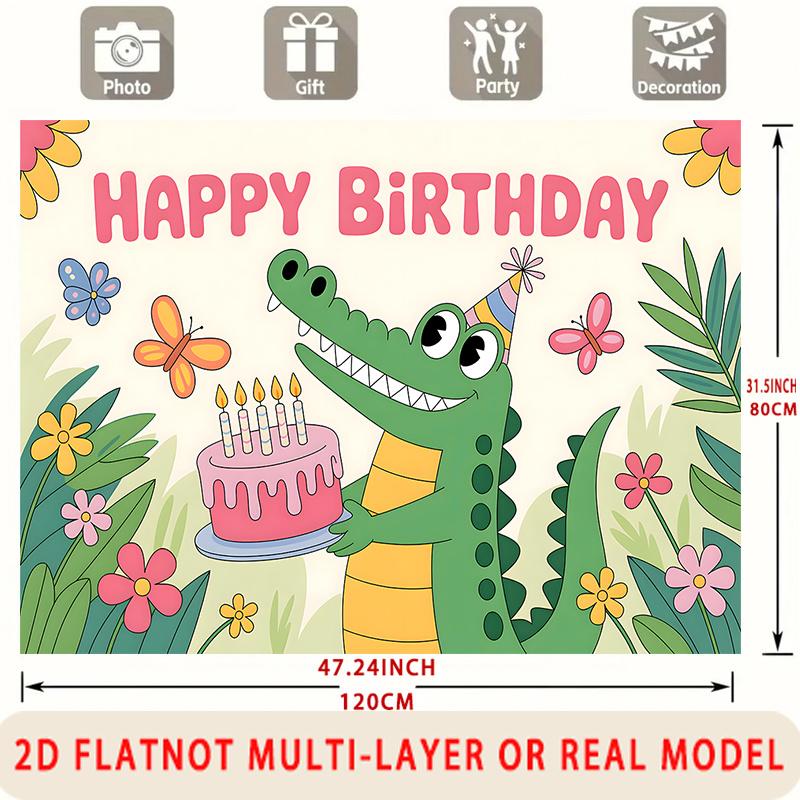 Party Backdrop Green Photo Booth Background Wall Decor