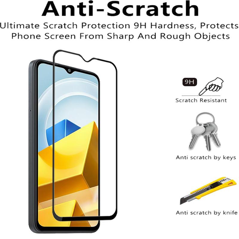 3 шт. защитное закаленное стекло для XIAOMI Redmi 14C 13C 12C Note 13 12 Pro+ A1+ POCO X6 M6 F6 защитная пленка на весь экран POCO C40 X4 GT X4 Pro