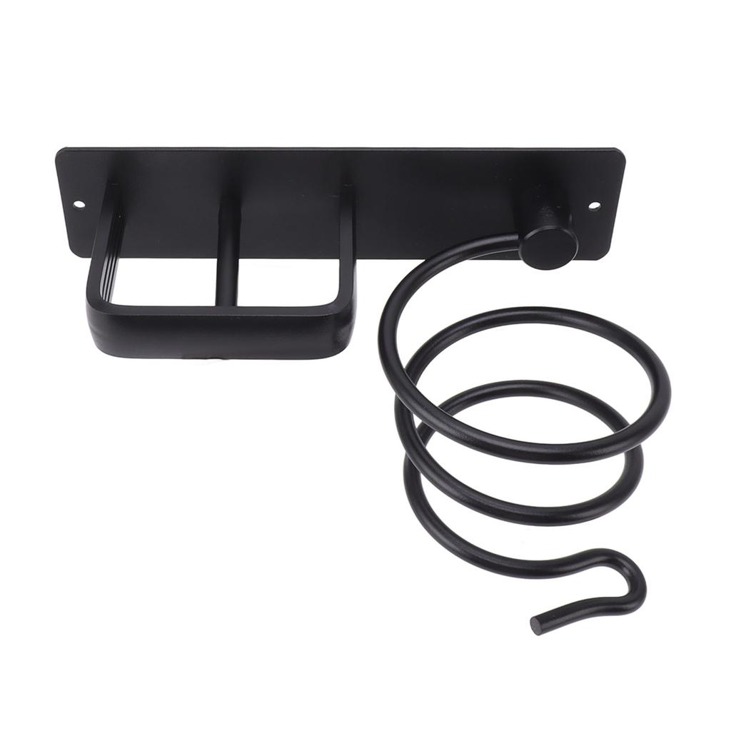 Wall Mounted Hair Dryer Holder High Temperature Resistant Rust Proof Space Saving Hair Dryer