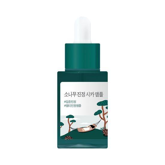 ROUND LAB Успокаивающая ампула Pine Cica 30 мл, специальная (+ 10 мл крема в комплекте)