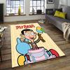 1pc Mr Bean2 Design Area Rug - Non-Slip, Soft & Cozy Floor Mat for Living Room, Bedroom, Office - Indoor/Outdoor Decorative Carpet