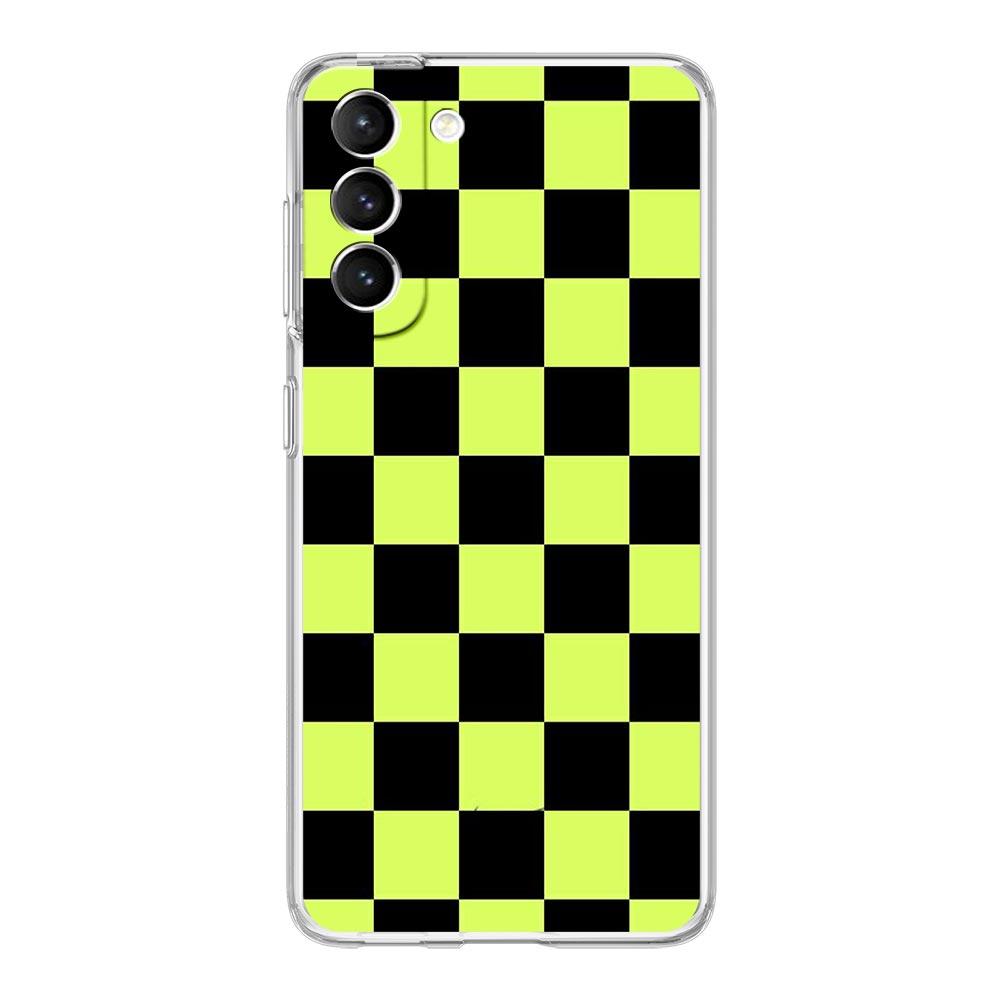 Клетчатый чехол для телефона Samsung Galaxy S23 Ultra S22 5G S20 S21 FE 5G S10E S9 S8 S10 Plus Мягкий прозрачный чехол