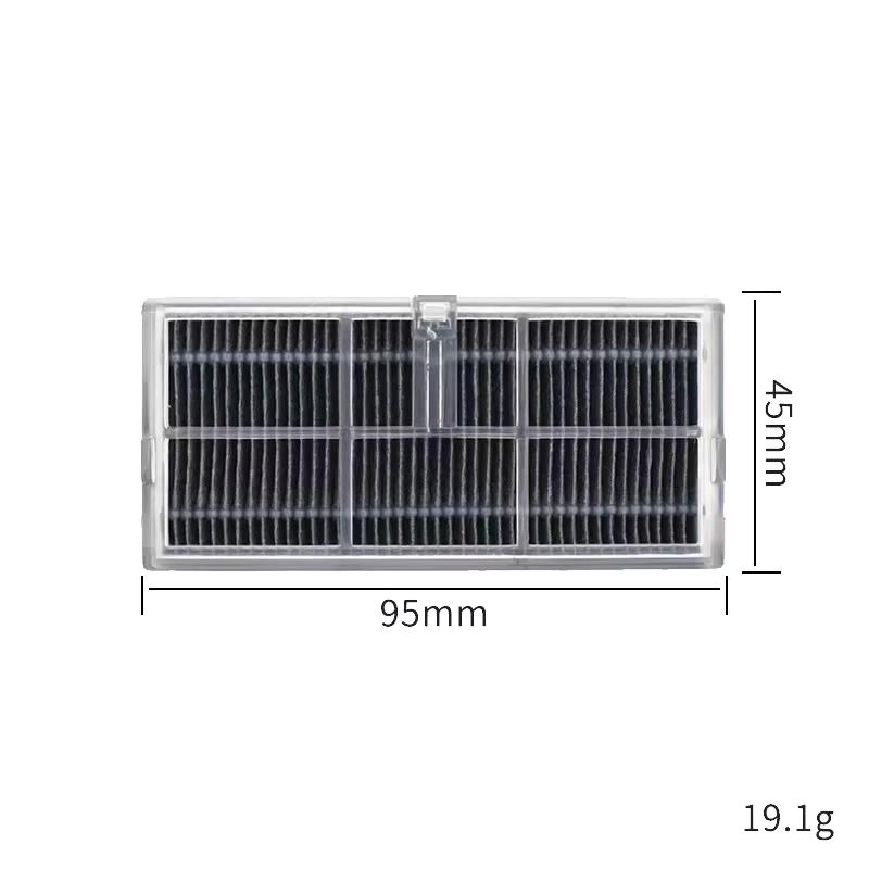 Accesorios de repuesto para aspiradora Dreame Mova E30 Ultra / Trouver E30 Ultra, filtro de Cepillo Lateral principal, bolsa de