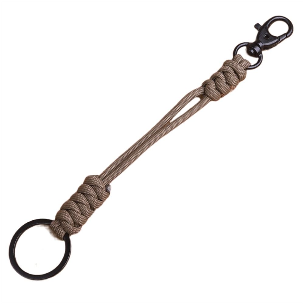 Двойная пряжка паракорд брелок плетеный парашютный шнур брелок аварийный трос