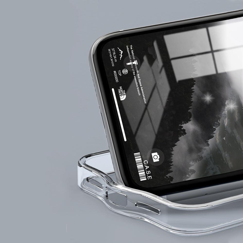 Shockproof Cartoon Astronaut Crystal Case Full Cover Camera Protection Transparent Soft Phone Casing for Huawei Honor iPhone Infinix Tecno