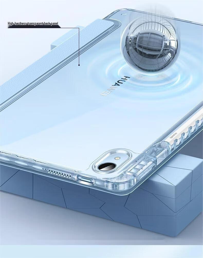 Защитный акриловый чехол с держателем для стилуса для Huawei MatePad 11.5s, 11-дюймовый, защита от сгибания