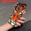 2DFlat Samsung phone case Tiger Face Art Phone Case Applicable to Galaxy S23 S24 S25ULTRA S26 A12 A14 A15 A16 A54 A55