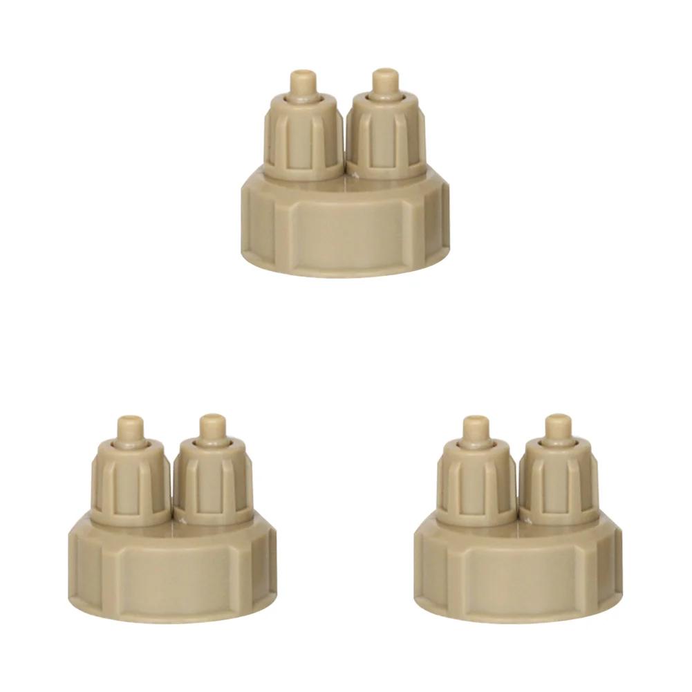 5 ШТ. Крышка для бутылки генератора CO2-системы аквариума, Аквариум, Живые растения, Сделай сам, Аэратор-диффузор, Генератор, Реактор углекислого газа, Инструмент