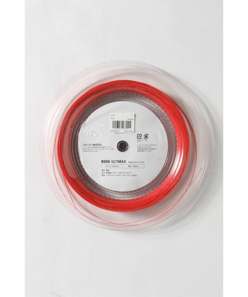 YONEX Бадминтонная струна BG66 Ultimax Roll String