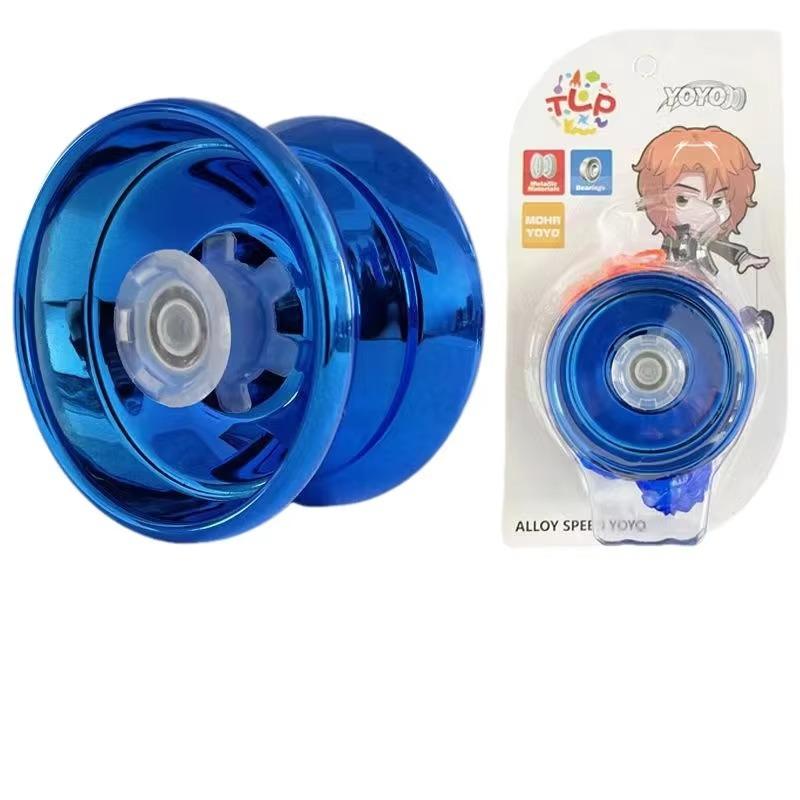 Йо-йо 1 шт. высококачественный профессиональный сплав материал детская ручная тяга линия игрушка простая в использовании