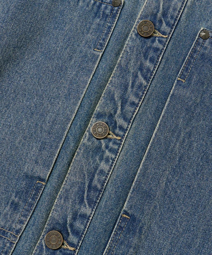 BROWNBREATH Denim Pocket Shirts - Indigo