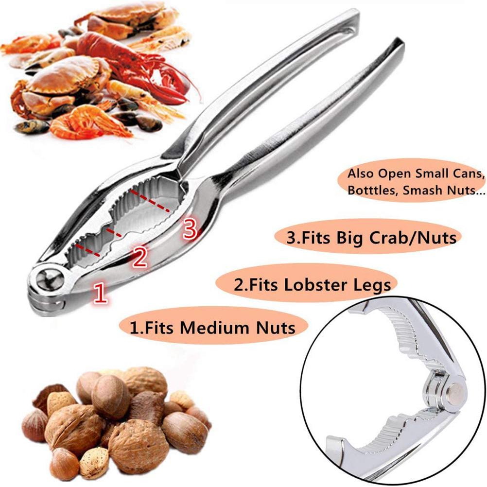 Seafood Tools Crab Sheller Forks Set Opener Shellfish Lobster Leg Sheller Kitchen Accessories Crab Sheller Forks Set