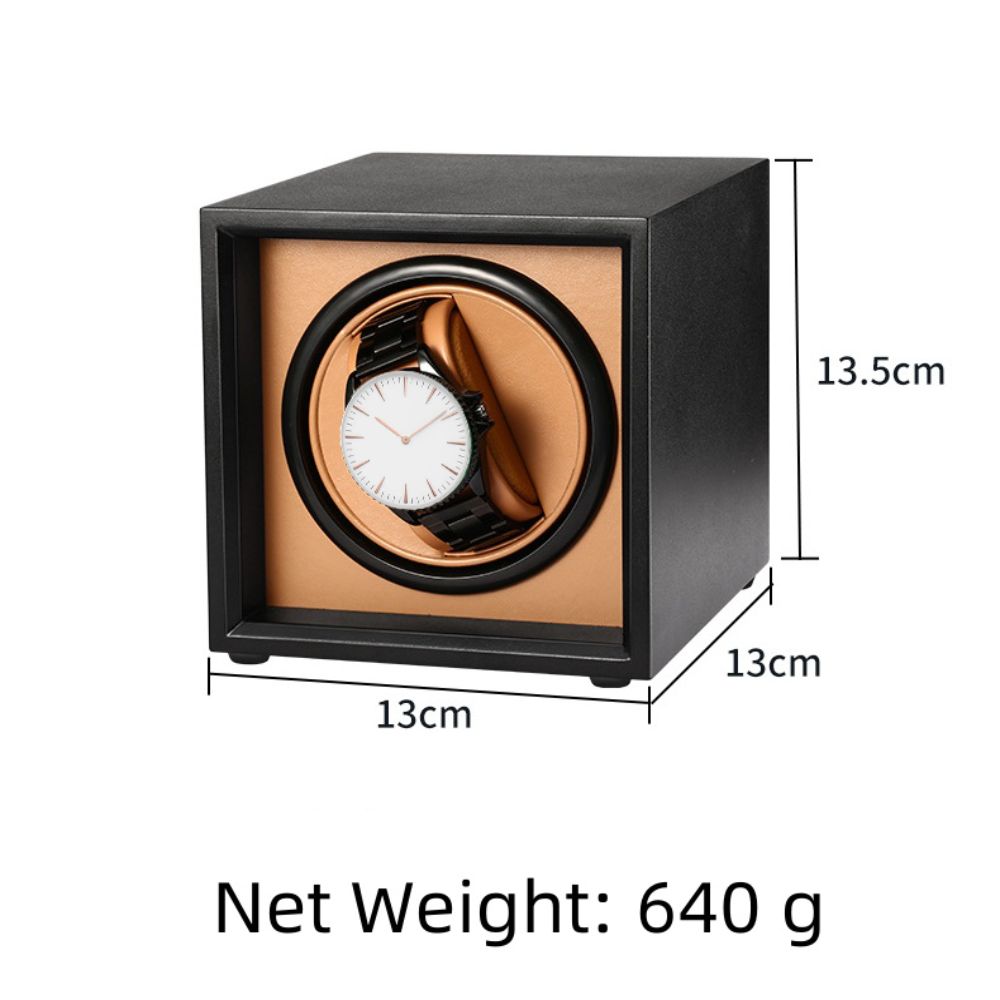 Автоматический заводчик для часов Одиночный Автоматический дисплей-бокс для наручных часов Коробка для хранения часов Коллекционер часов
