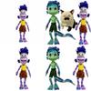 Colorful And Lifelike Cartoon Luca Alberto Julia Cat Sea Monster Boys Plush Toys Anime Figures Dolls