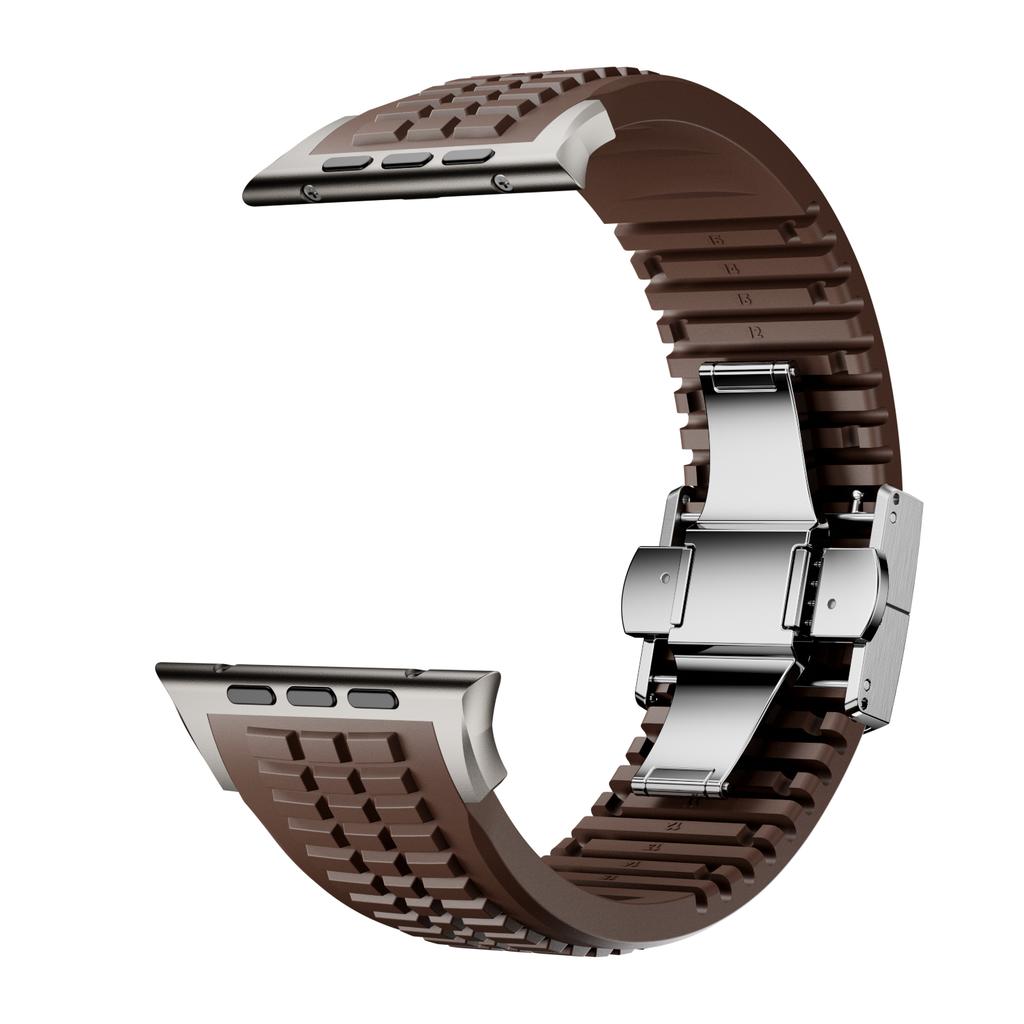Мужской силиконовый ремешок-петля для Apple Watch 49 мм Ultra 2 Sport Correa для Iwatch 10 9 8 7 45 мм 46 мм 6 5 4 Se 44 мм Аксессуары