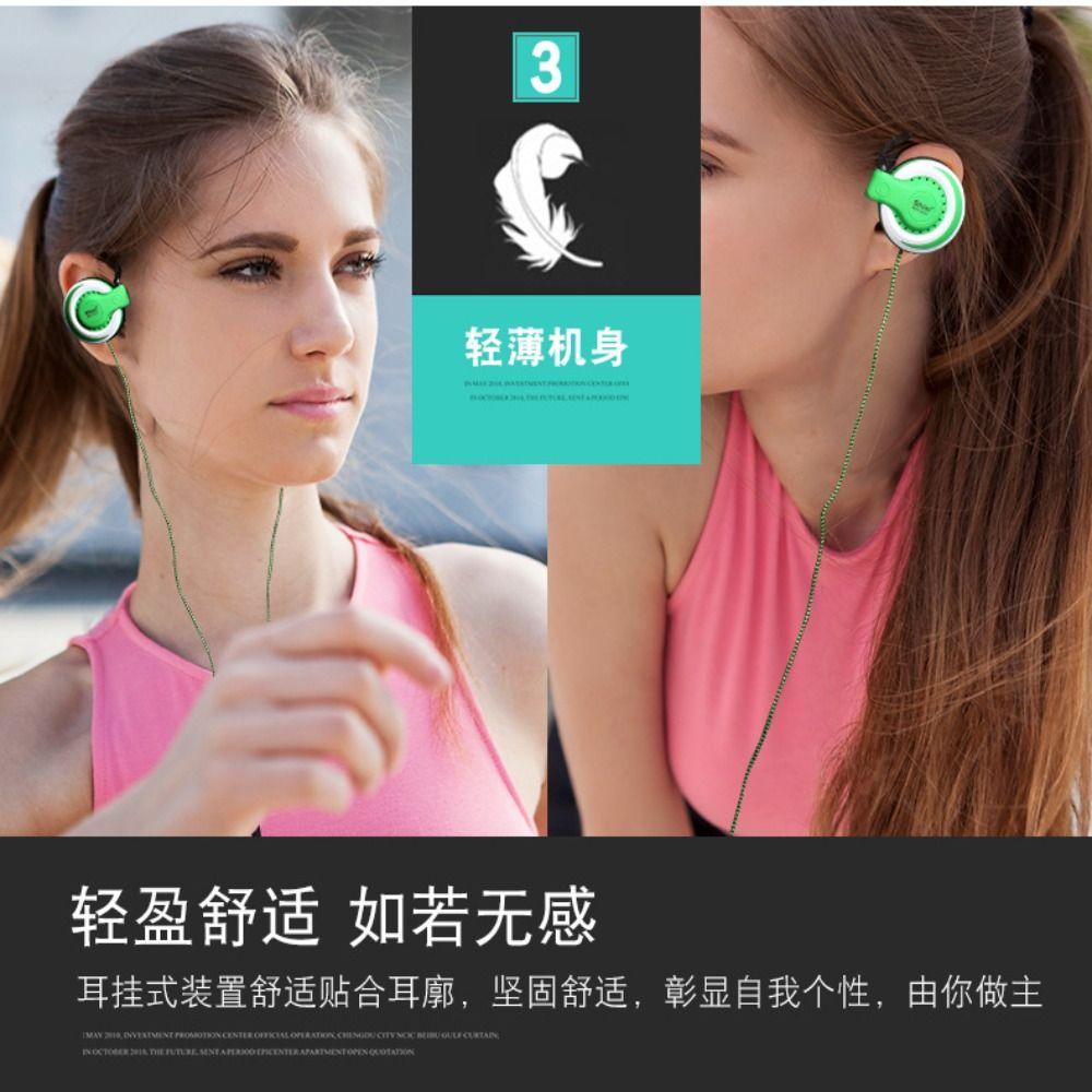 Sports Ear Hook Noise Cancelling Ear Hook Headsets Earphones Super Bass Earbuds Ear Hook Headphone