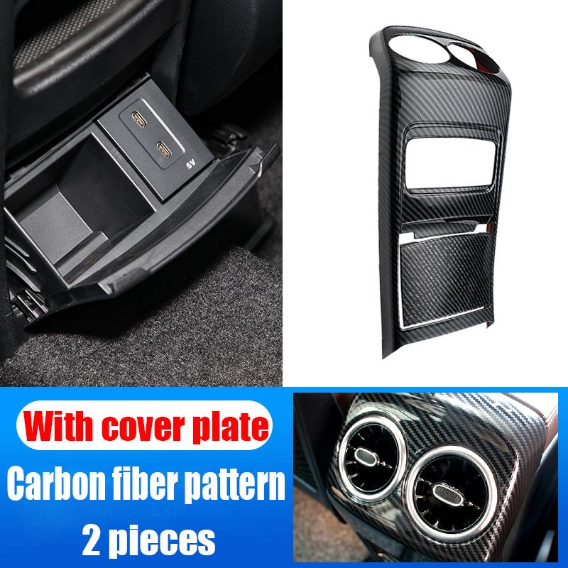 For Mercedes-Benz GLB AMG 35 AMG X247 -2024 anti kick cover for rear air outlet automotive interior decoration products