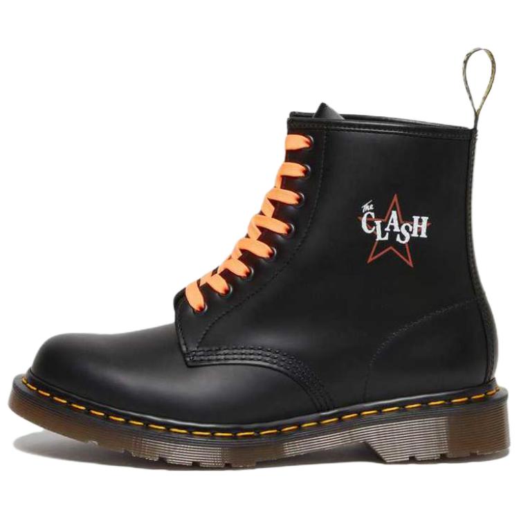 Dr. Martens 1460 Кожаные Комфортные Короткие Ботинки Унисекс ботинки Черные 28004001