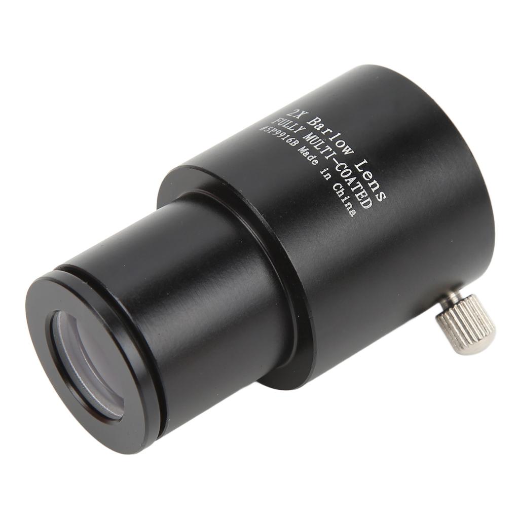 Линза Барлоу 2X Полностью Многослойное Покрытие Стекло Телескоп Линза Барлоу для 0,965 дюйма Окуляр Астрономического Телескопа