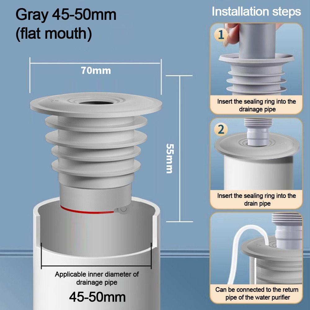Силиконовый сифон для слива 2 цвета, заглушка для герметизации канализационной трубы, переносные сливы, аксессуары для ванной комнаты