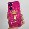 Для Realme C55 RMX3710 Роскошный Чехол-Крышка с Буквами-Коронами Мягкий Силиконовый Чехол для Телефона Для Realme Narzo N55 C 55 RealmeC55 NarzoN55 Бампер