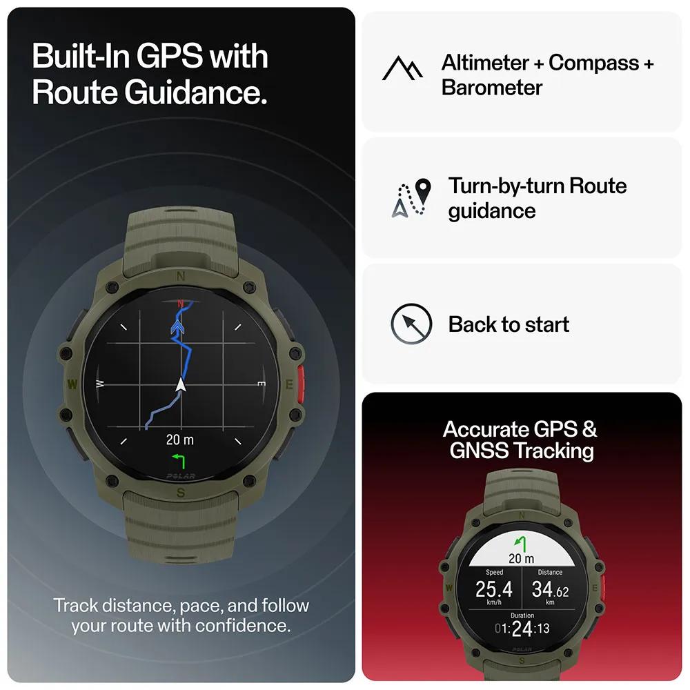 Polar Street X smartwatch GPS Green