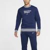 Nike Футбольный спортивный мягкий свитшот с круглым вырезом Club Tottenham Hotspur Striped Letter, мужская толстовка Binary-Blue FQ3011-424