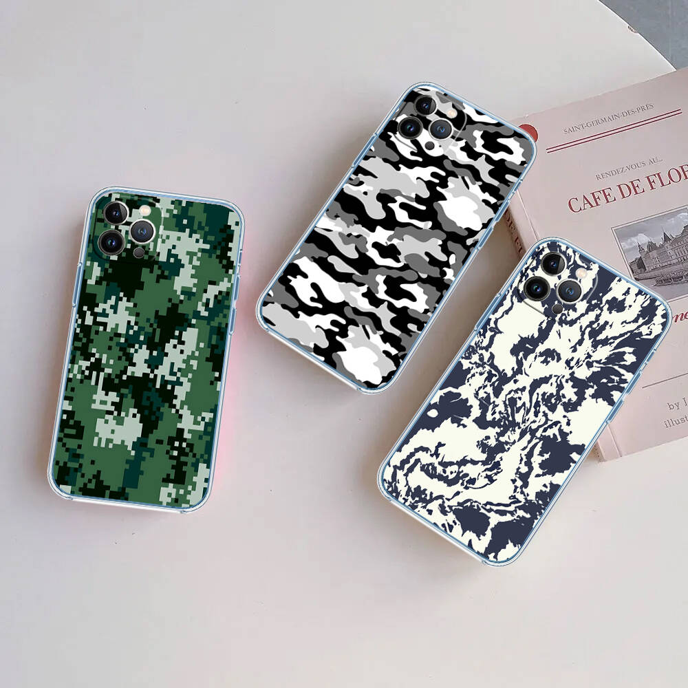 Camouflage Art Case for Motorola G10 G20 G04 E30 E40 E22 E20 E13 E15 G22 G23 G05 G75 G35 G55 E22S E7 G6 G7 G8 G9 Plus Power Play