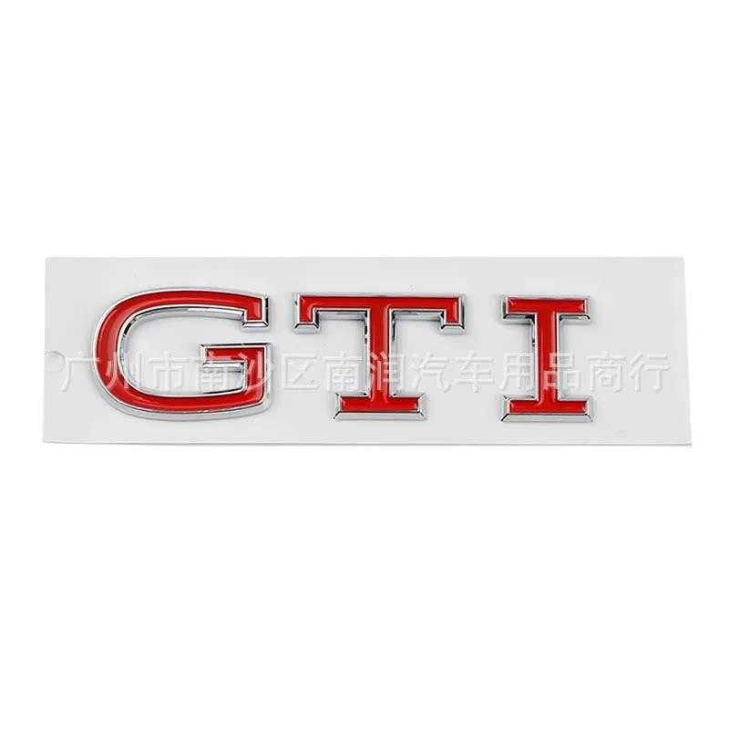 Новая наклейка на автомобиль GTI подходит для golf 8 high 7 металлический логотип автомобиля наклейка gti наклейка на хвост наклейка на кузов модификация