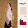 Shanghai Story Guoyun Peony Embroidered Wool Shawl