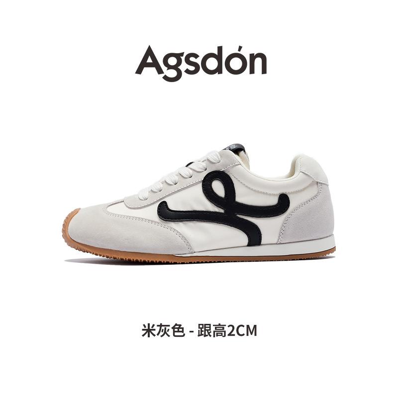 Augustine Ballet Training Shoes Women's 2025 New Autumn Sports Forrest Gump Shoes Platform Strawberry Pink Casual Shoes