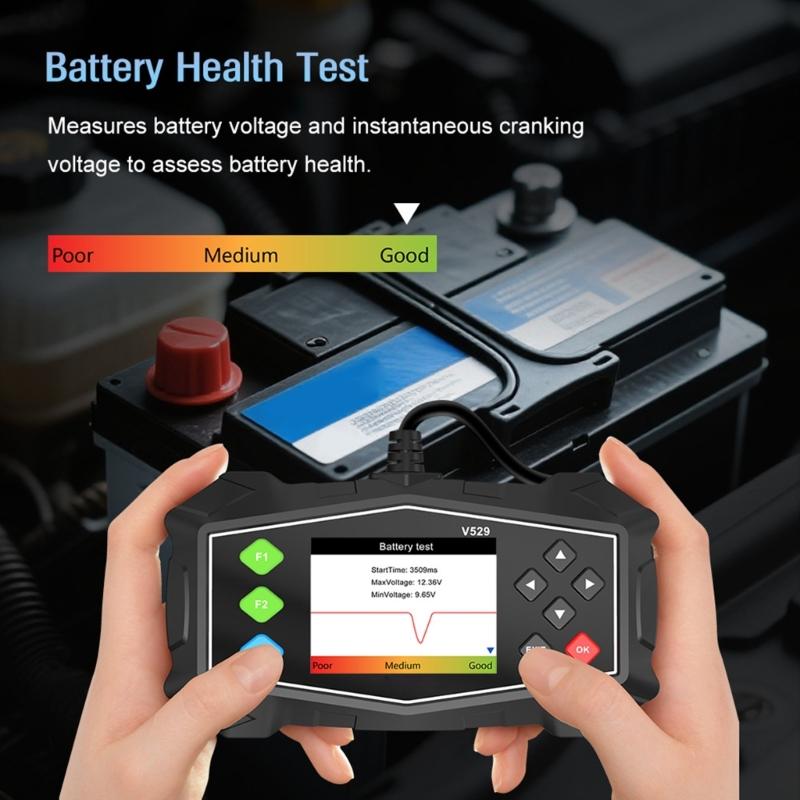 Многофункциональный автомобильный сканер OBD2 с обнаружением отложений углерода в двигателе в реальном времени для 12-вольтовых автомобилей. Инструмент для обслуживания двигателя.