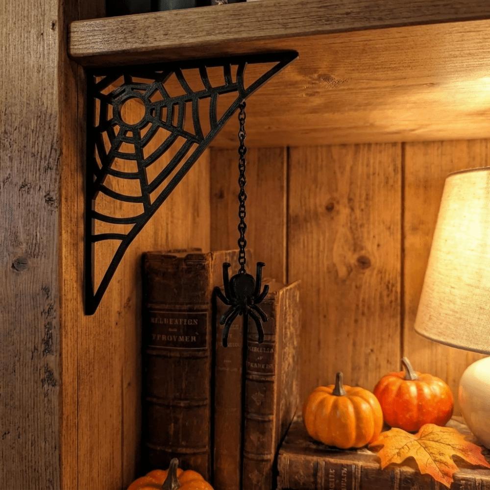 Fun Spider Web Door Frame Prop Creepy Haunted House Decor Holiday Gift Giving