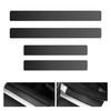 Car Door Sill Guard Door Sill Protection Cover Car Door Molding Minicab Van DS17V H27.2~/Minicab EV R5.12~ Black 4PCS