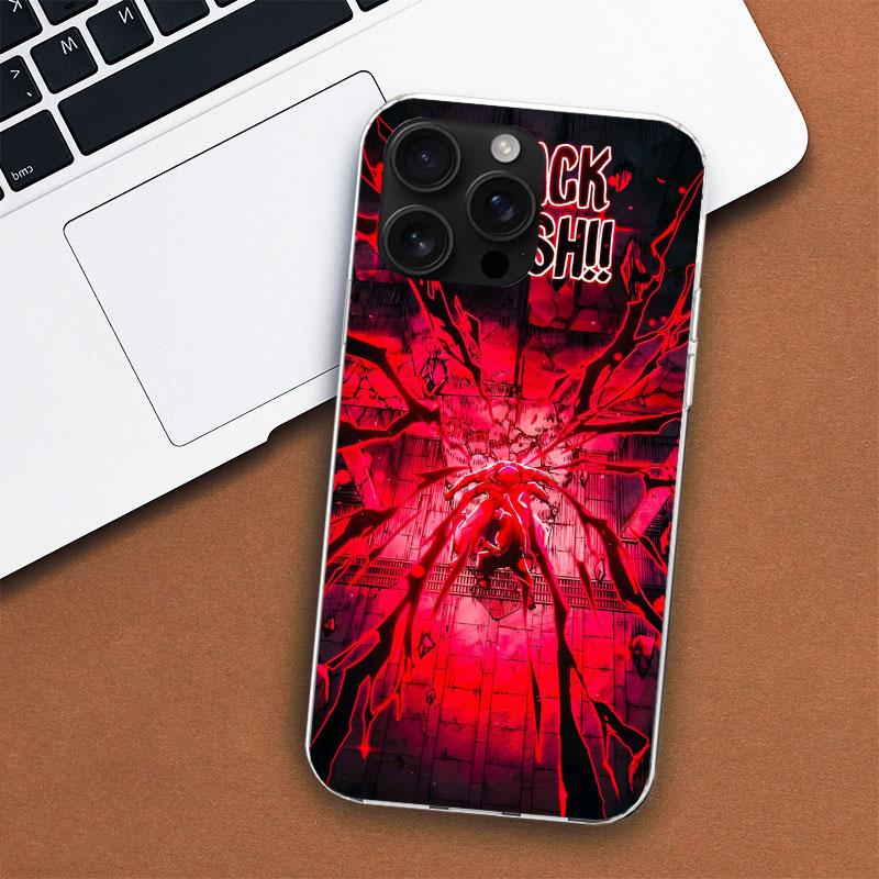 Чехол для телефона Kaisen J-Jujutsu Sukuna Mahoraga Для iPhone 11 12 13 Mini 14 15 Plus 17 Air 16 Pro Max 16E 7 8 SE 2020 Индивидуальный Pri
