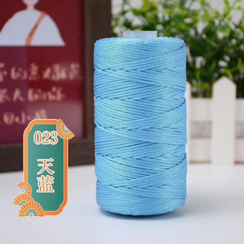 Mercerized Ice Hemp Thread 100G Shaft Medium And Thin Hollow Thread Sun Hat Shoes Crochet Hand-Woven Thread Full Free Shipping