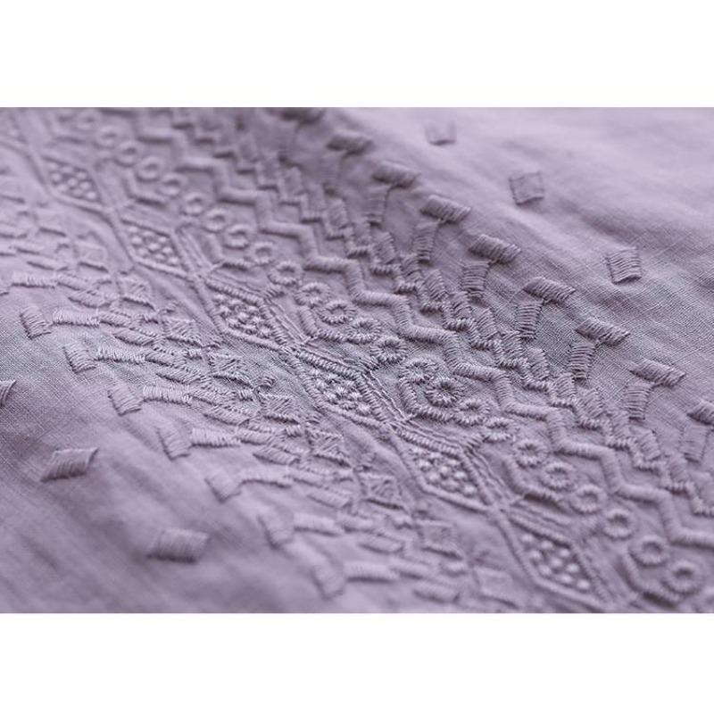 Летние женские свободные футболки с короткими рукавами и вышивкой в стиле ретро