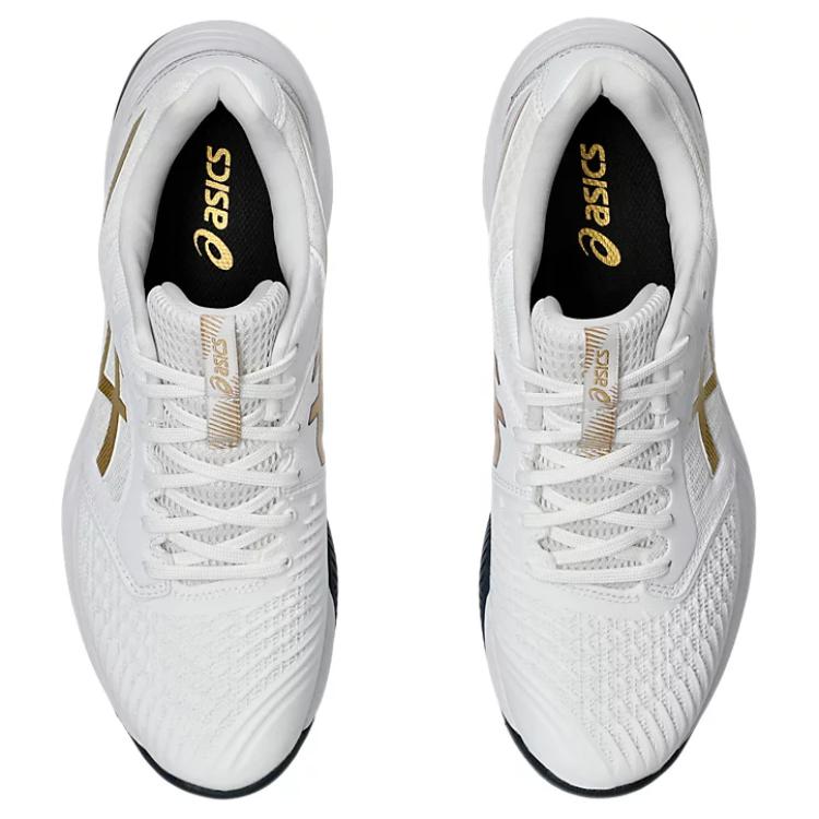 Asics Кроссовки мужские Netburner Ballistic FF 3 White Pure Gold 1051A073-104