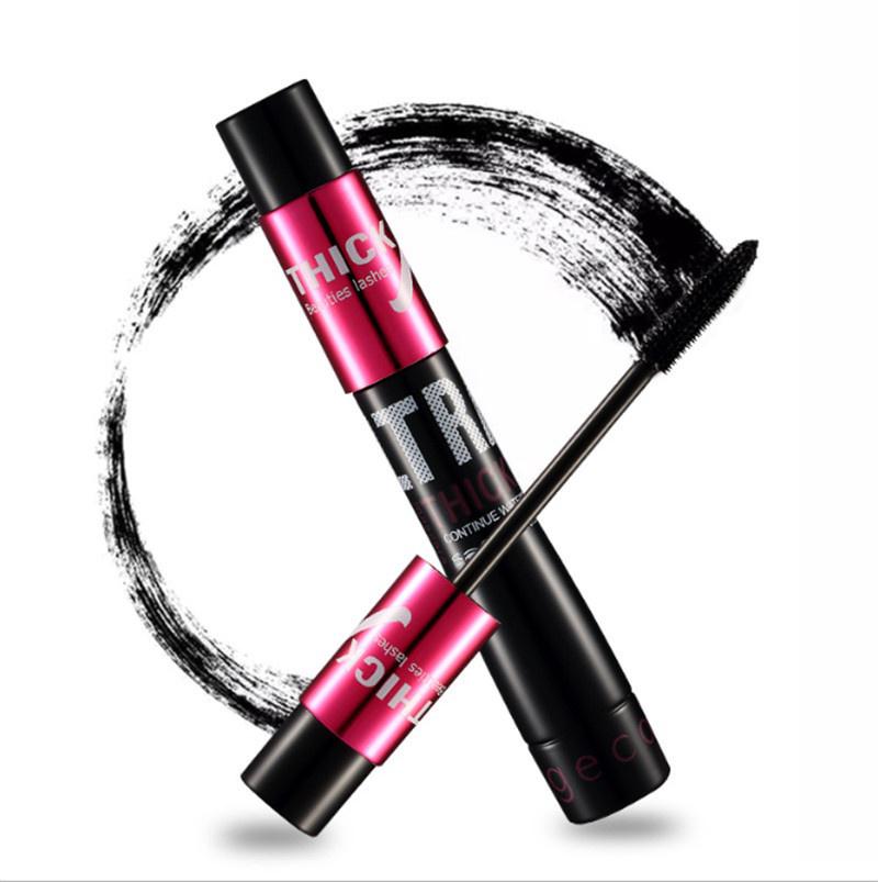 Удлиняющая водостойкая тушь чёрного цвета