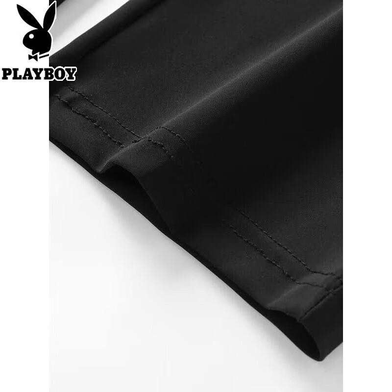 PLAYBOY Мужские летние повседневные спортивные брюки из ледяного шелка