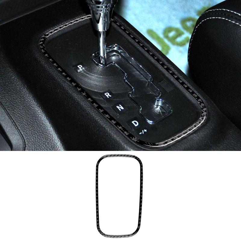 Аксессуары для салона автомобиля для Jeep Wrangler JK 2011 2012 2016 2014 2015 2016 2017 Черное декоративное углеродное волокно