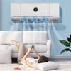 Air Conditioning Vent Deflector with Fan Blades Universal Simple Installation