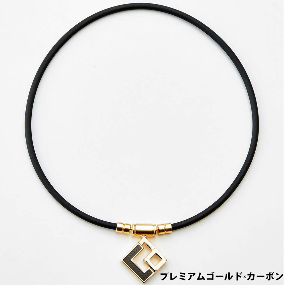Ожерелье Colantotte TAO AURA Premium Gold x Carbon Размер LL