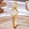 Luxury Bracelet Watches Round Shape Wristwatches Simple Elegant Bangle Bracelet  Fashion Accessory
