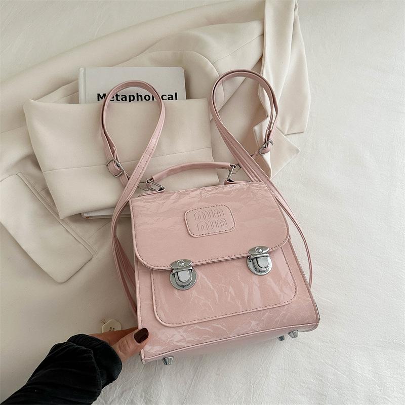 Рюкзак в стиле ретро в стиле Гонконга, женская сумка высокой стоимости, многоцелевая сумка-мессенджер, женский дорожный рюкзак для поездок на работу и обратно