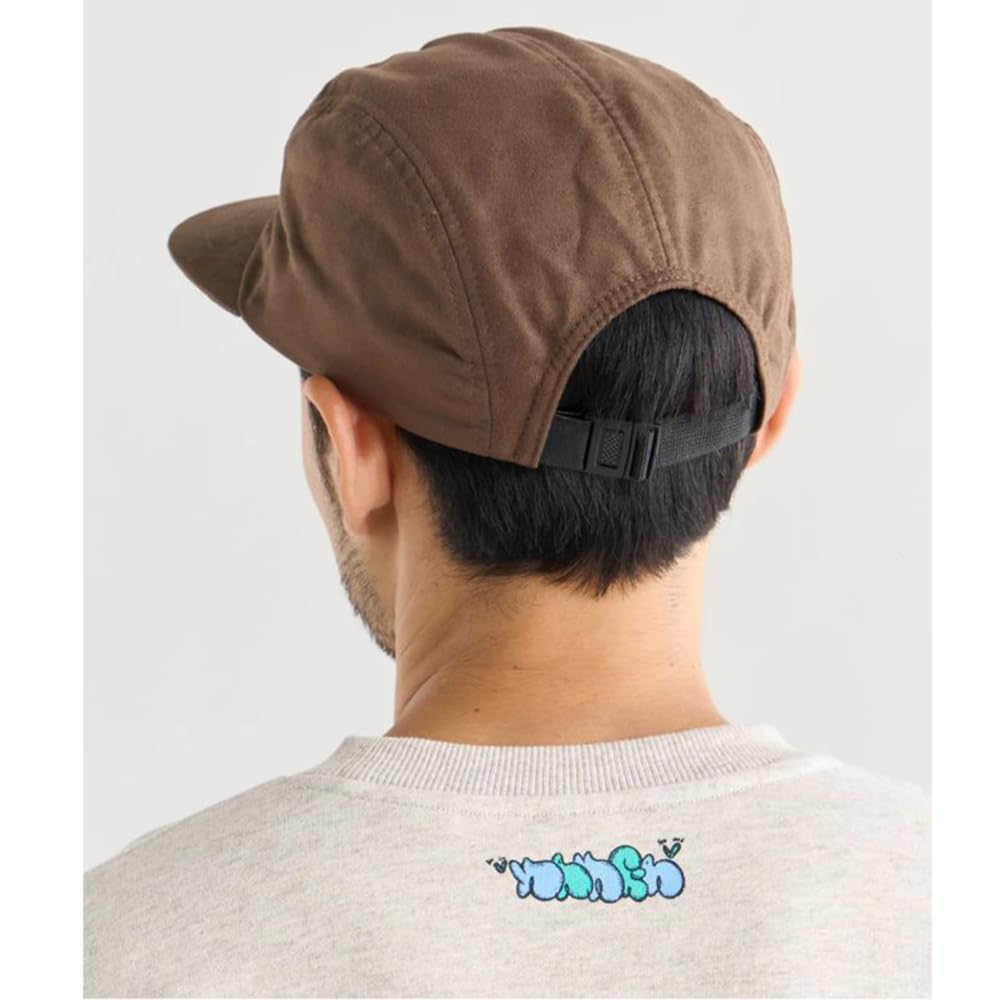 NANGA X RYUJI KAMIYAMA JET CAP BRN FREE Ryuji Kamiyama Collaboration Jet Cap, One Size Fits All, Brown