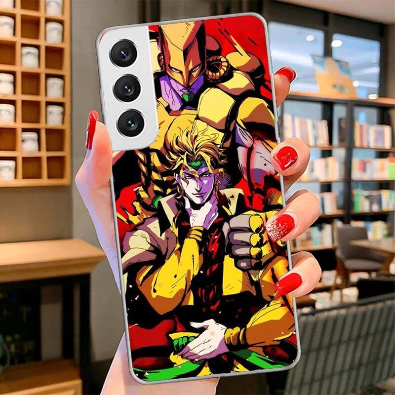 Чехол для телефона JoJo's Bizarre Adventure Дио для Samsung Galaxy S26 S25 Edge S24 Ultra S23 S22 Plus S21 S20 FE Мягкий чехол-бампер