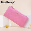 Baellerry Women's Long Purse Multi-card Slots Walelt Fashion Clutch Bag Ladies' Cell Phone Bag Pu Leather Coin Purse Zipper Card Holder