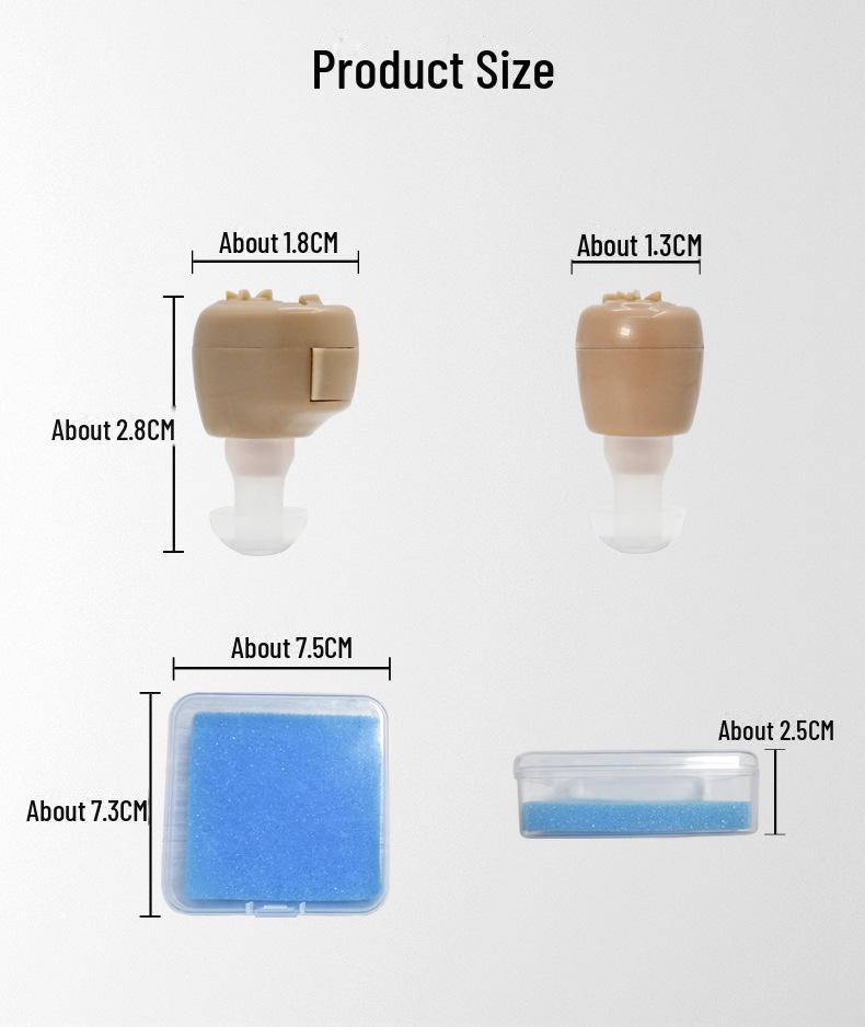 Новые цветные шумоподавляющие слуховые аппараты, наушники, аксессуары для пожилых людей, усиление звука
